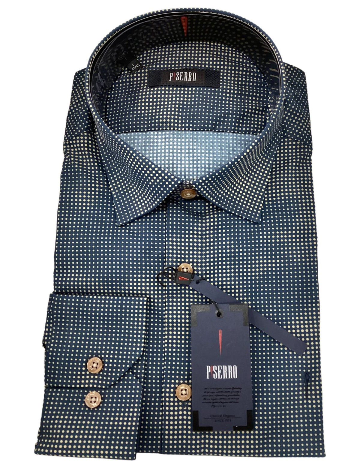 Piserro Men’s Dress Shirt.(FFF)
