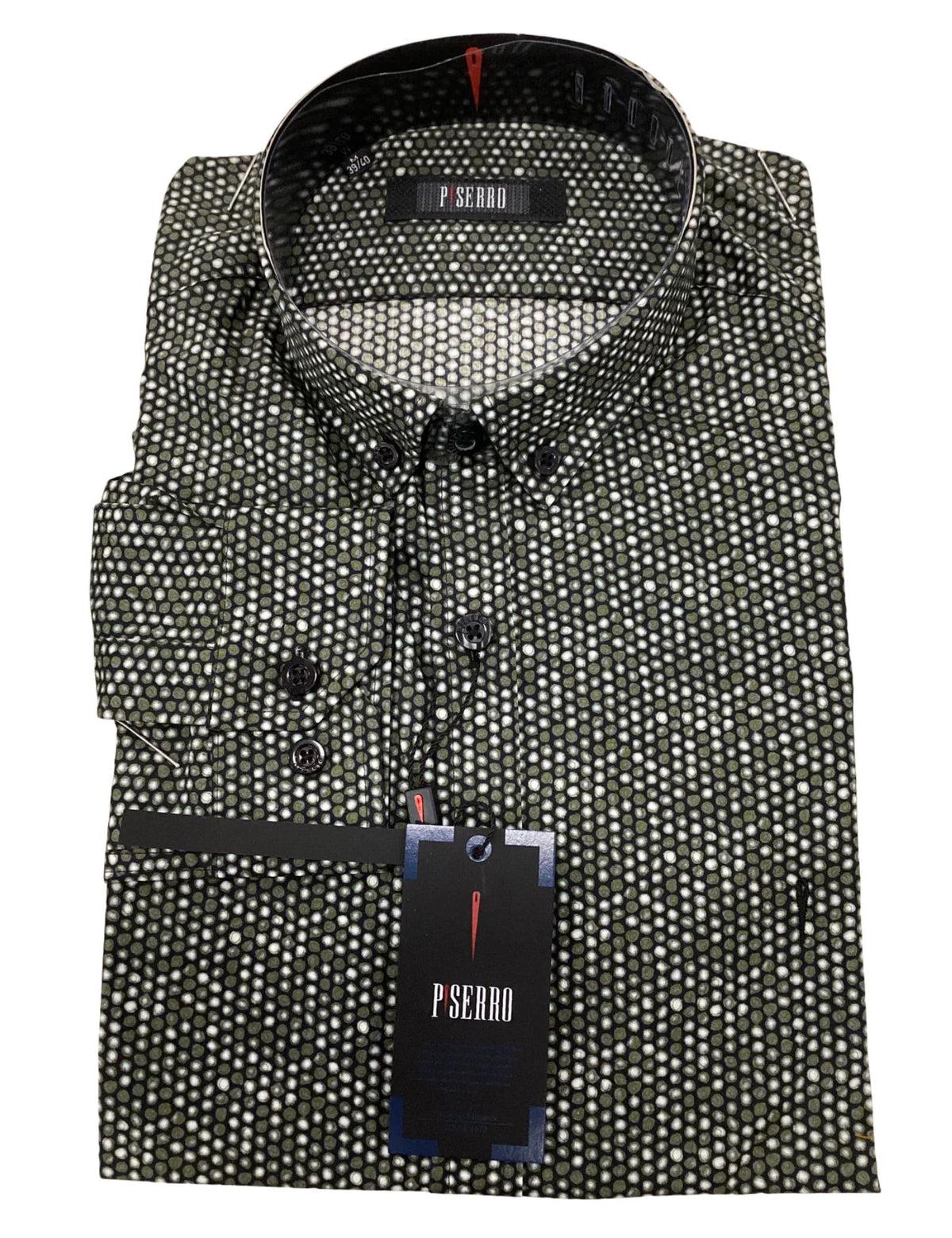 Piserro Men’s Dress Shirt.(FFF)