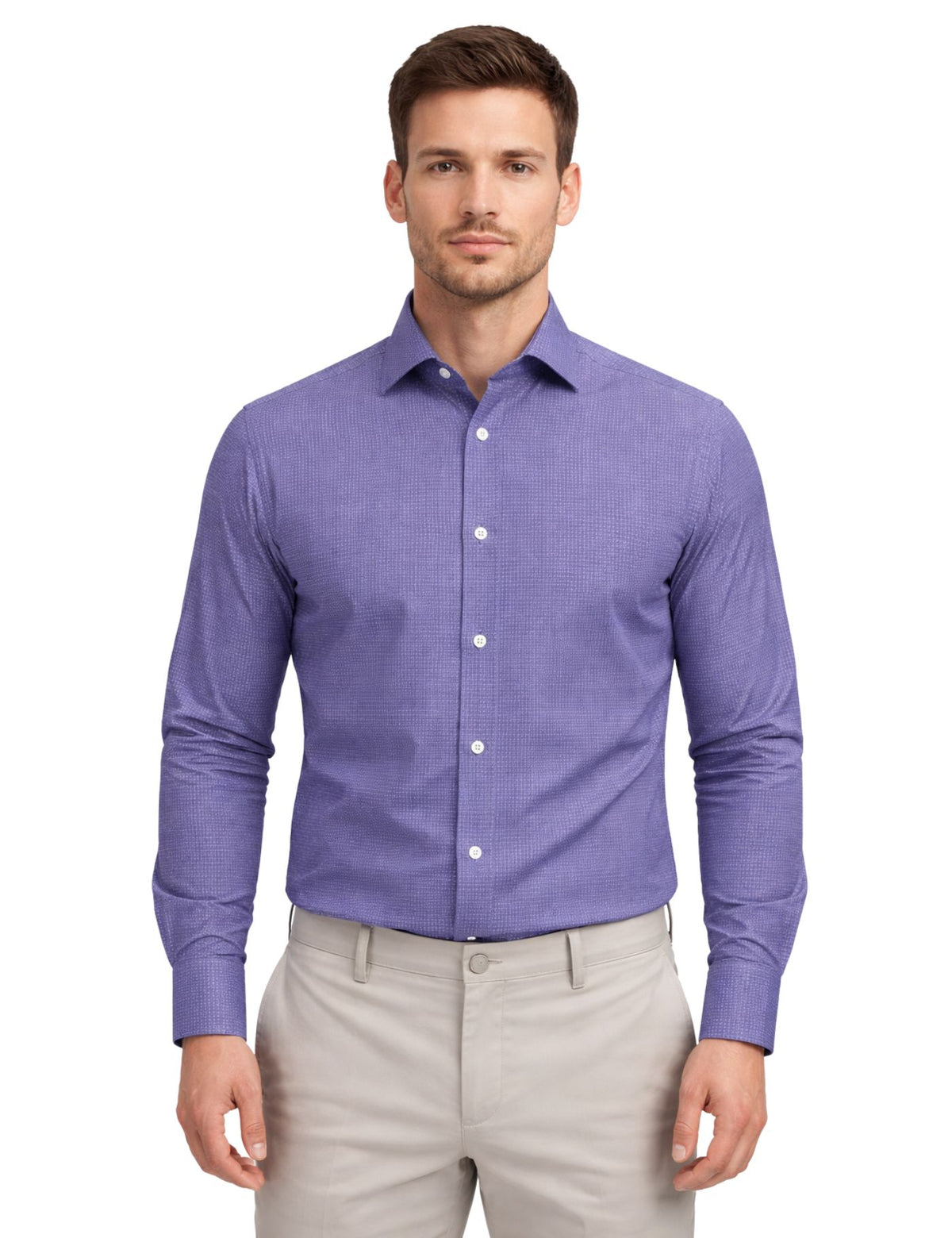 Piserro Men’s Dress Shirt.(FFF)