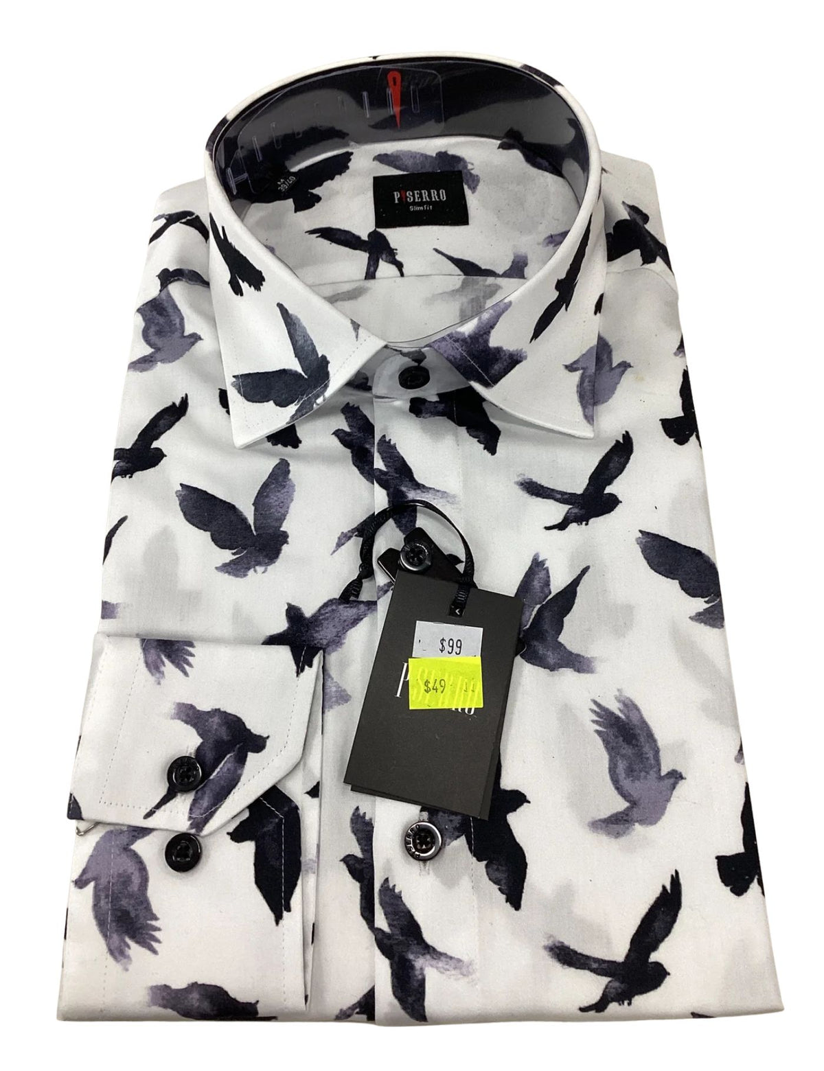 Piserro Men’s Dress Shirt.(FFF)