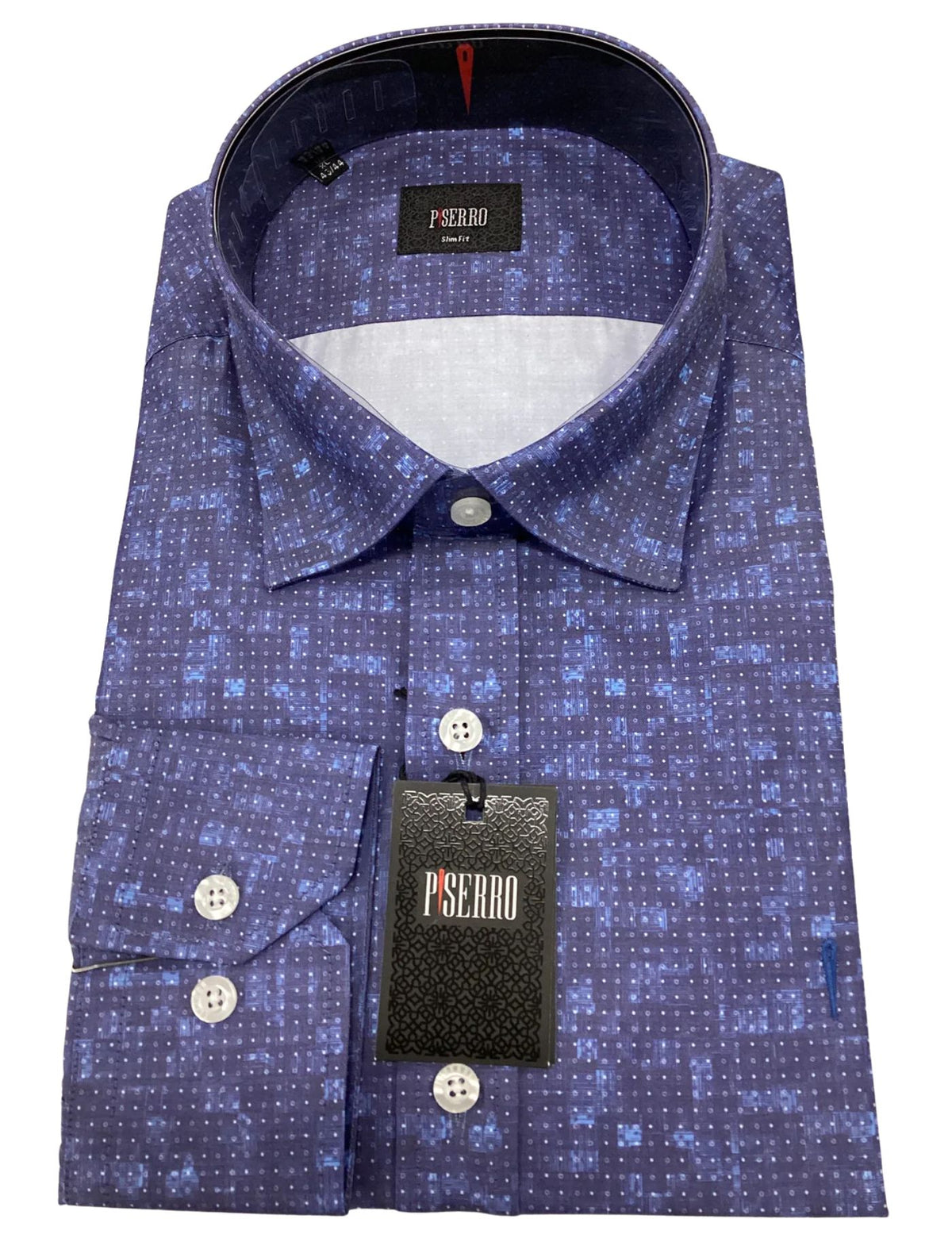 Piserro Men’s Dress Shirt.(FFF)