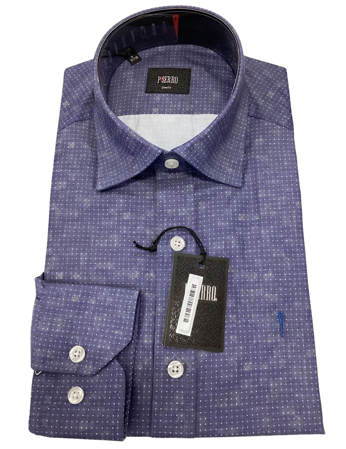 Piserro Men’s Dress Shirt.(FFF)
