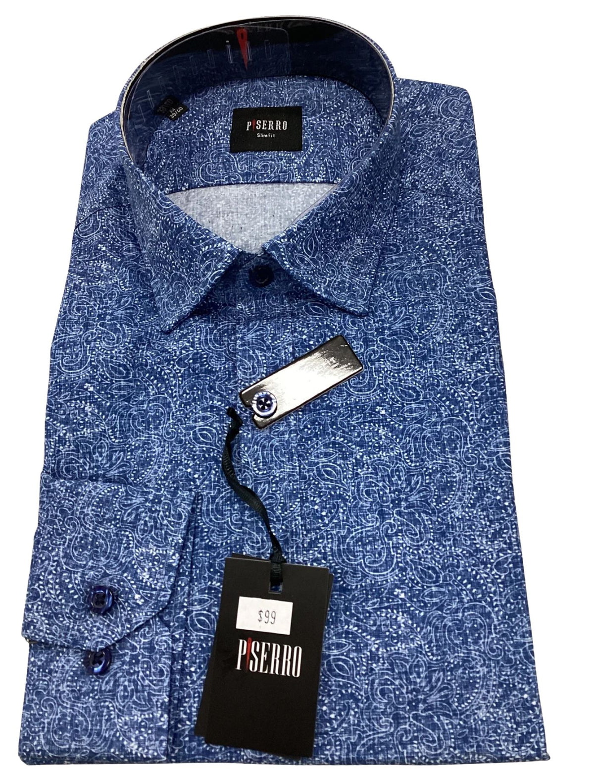 Piserro Men’s Dress Shirt.(FFF)