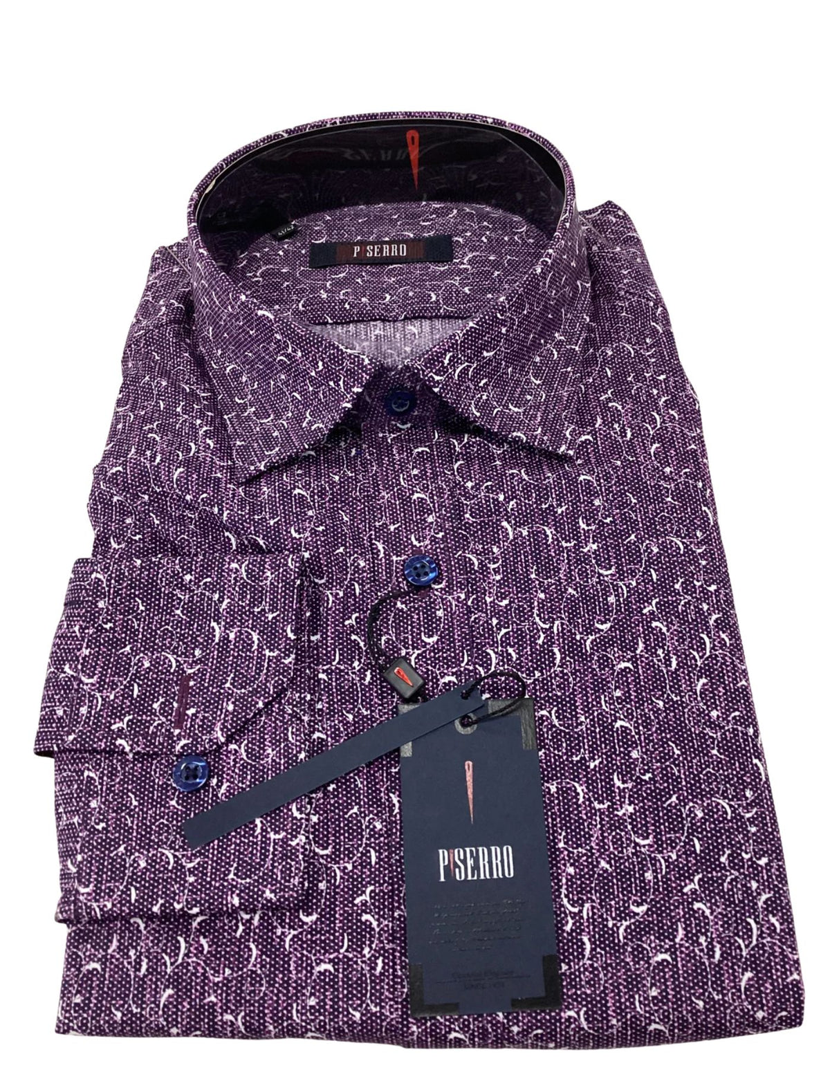 Piserro Men’s Dress Shirt.(FFF)