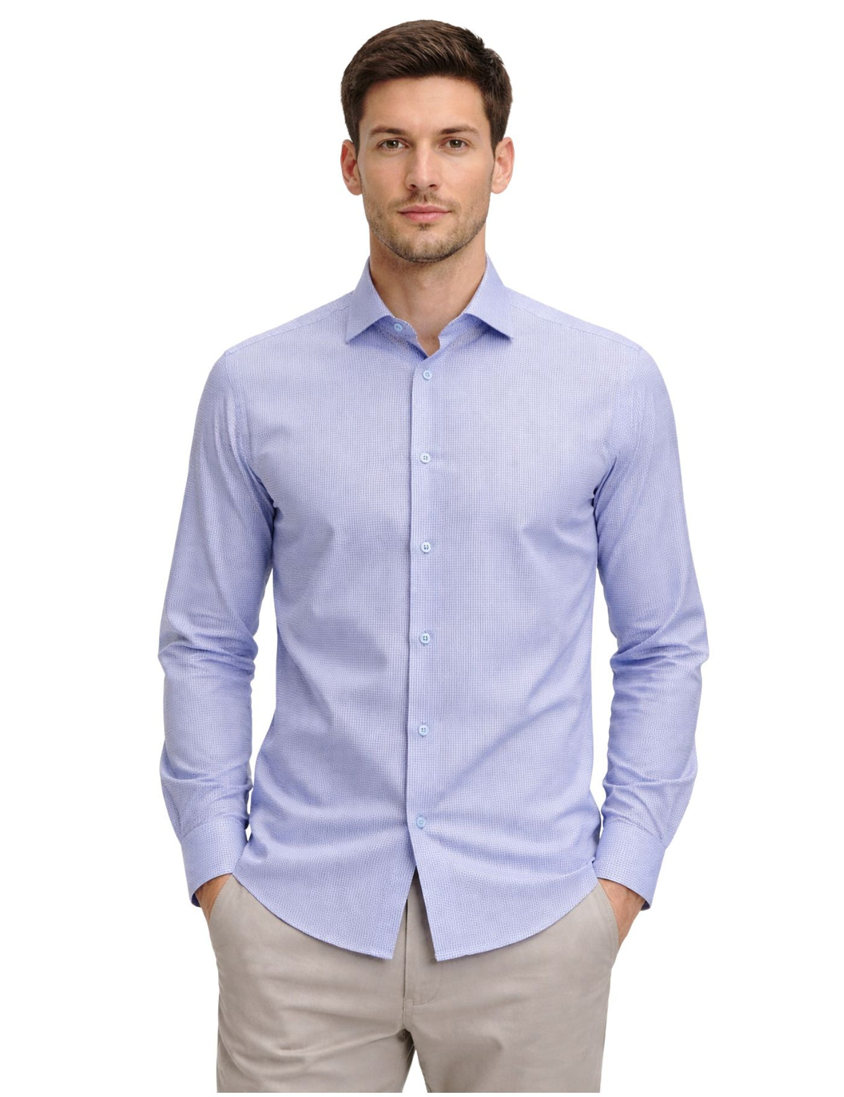 Piserro Men’s Patterned Shirt.(FFF)