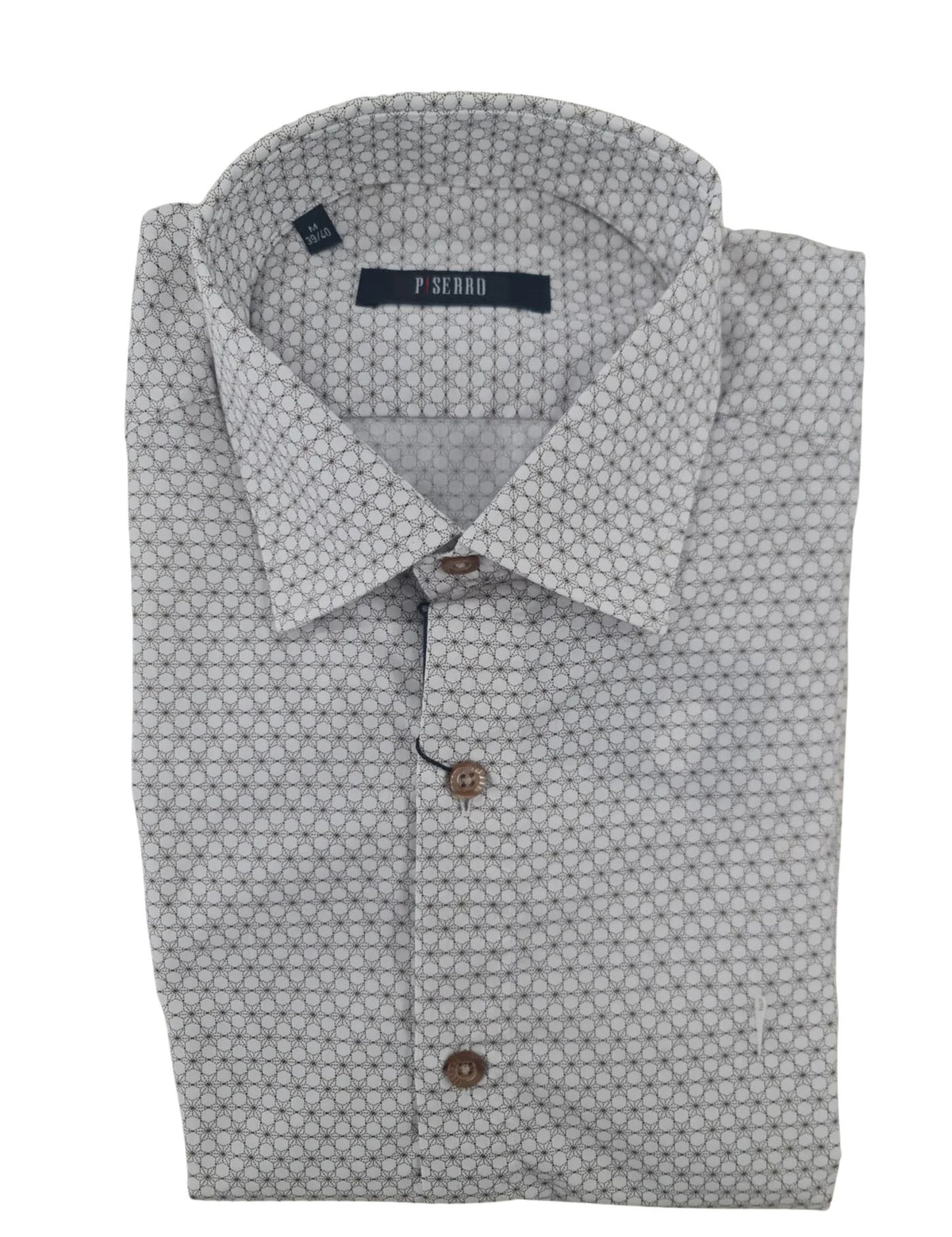 Piserro Men's PatternedShirt.(FFF)