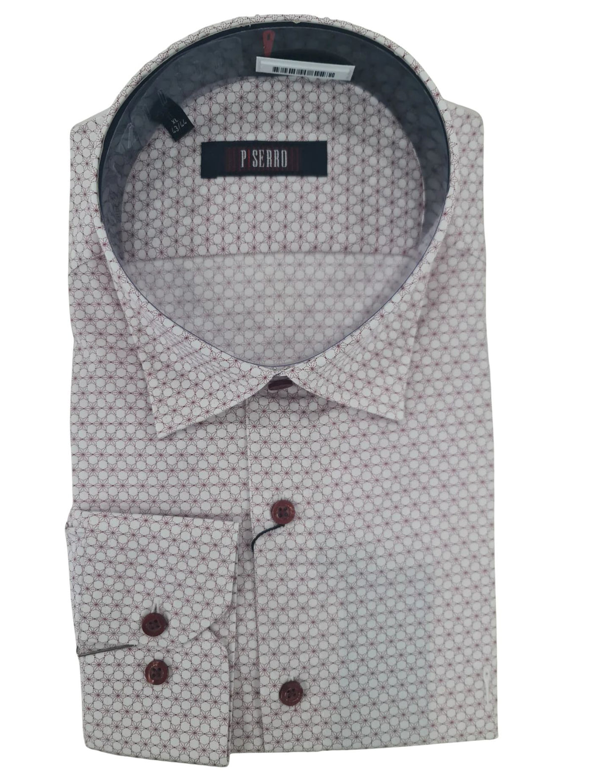 Piserro Men's PatternedShirt.(FFF)