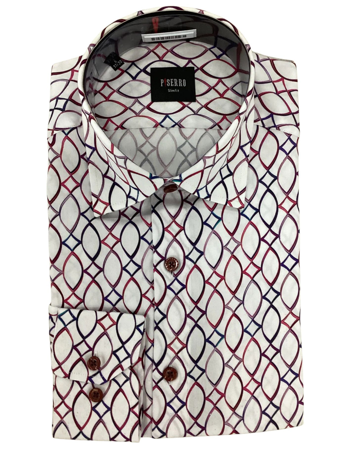 Piserro Men’s Patterned Shirt.(FFF)