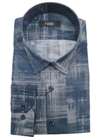 Piserro Men's Patterned Shirt.(FFF)