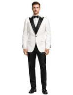 Piserro Men’s Three-Piece Suit + Bow tie.(FFF)