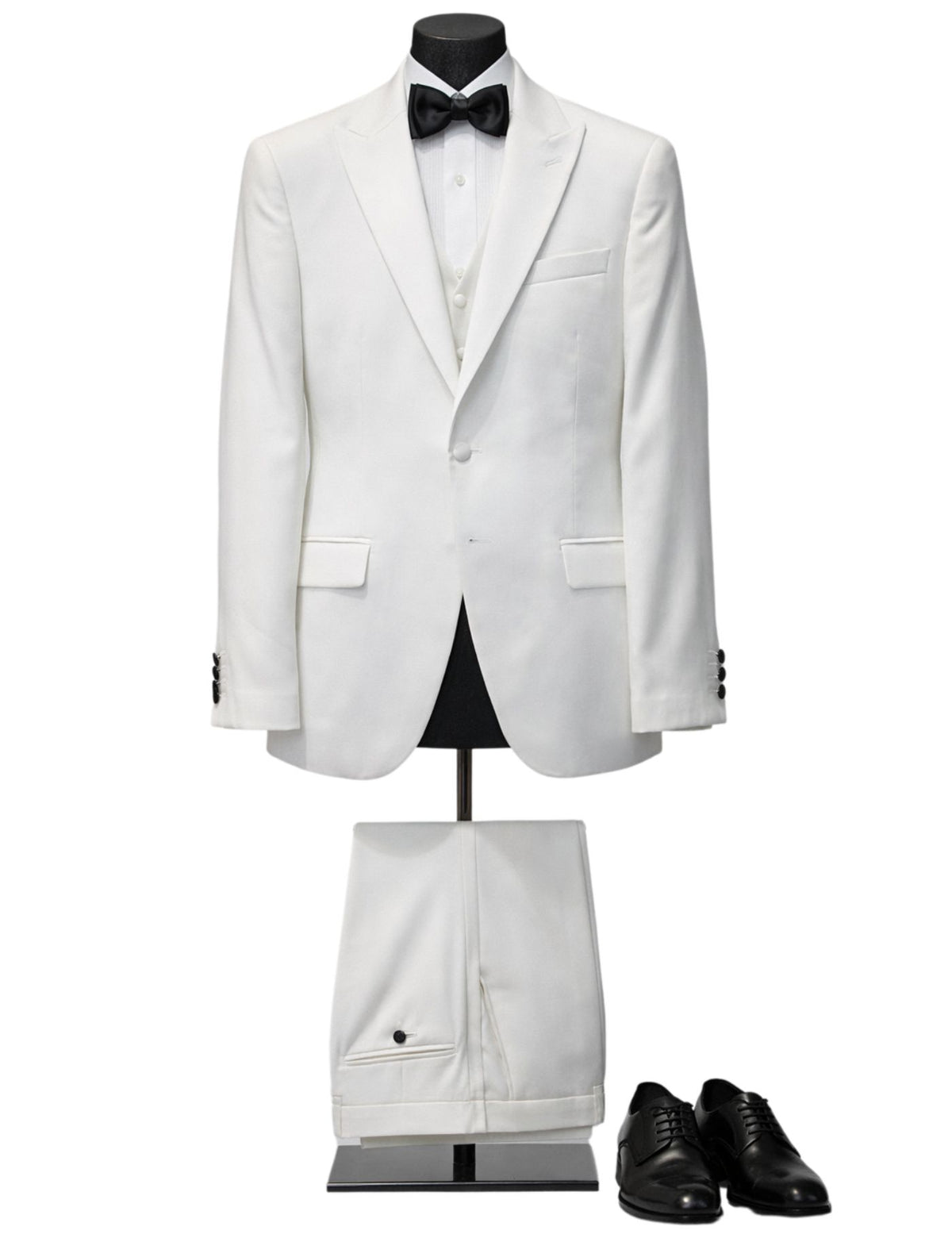Piserro Men’s Three-Piece Suit + Bow tie.(FFF)