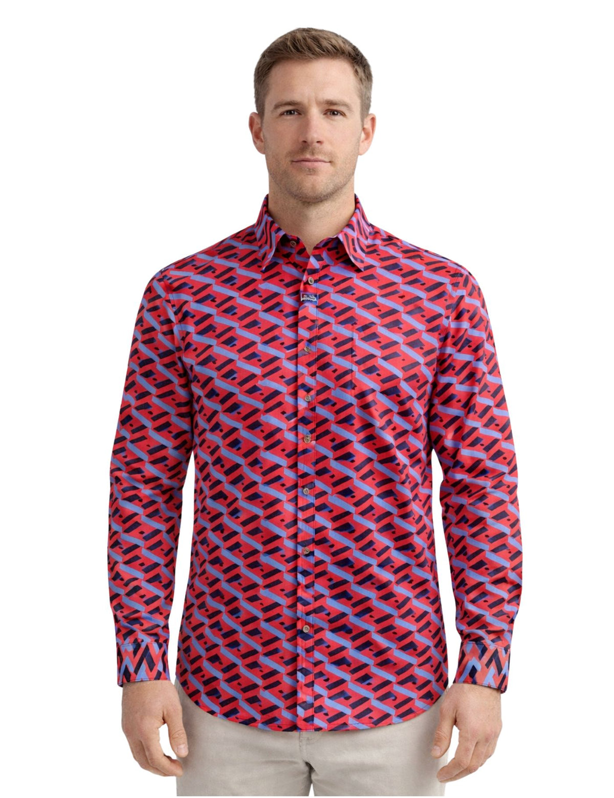 Premium Men's Patterned Shirt.(FFF)