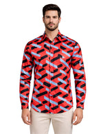 Premium Men's Patterned Shirt.(FFF)