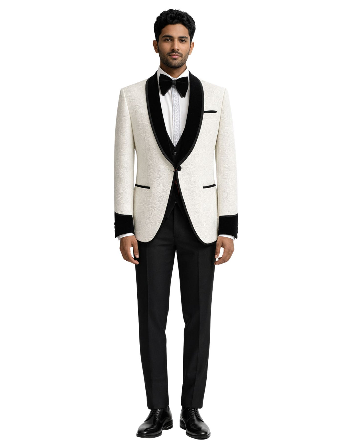 Sartoria Cerimonia Men’s Three-piece Suit + Bow Tie.(FFF)