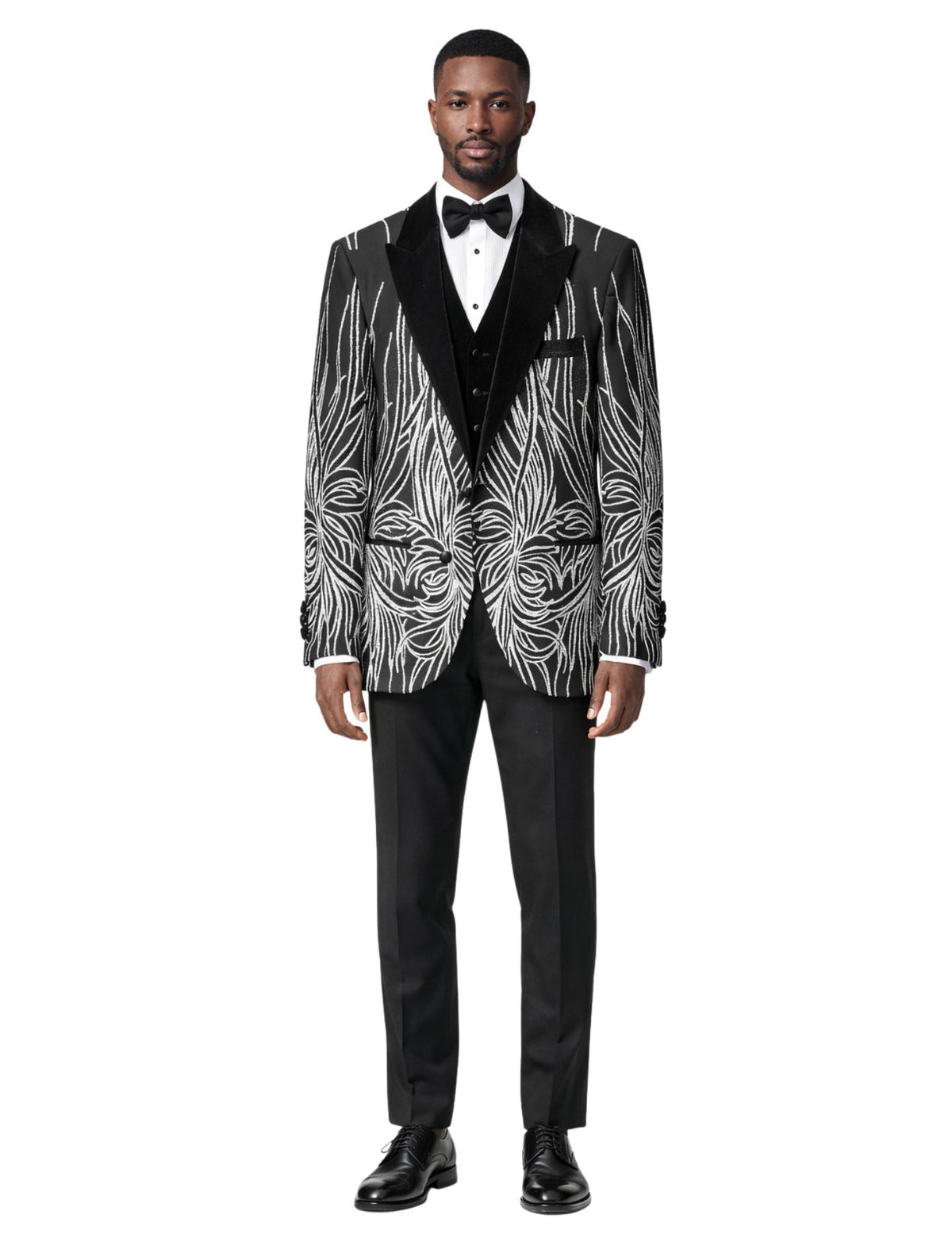 Sartoria Men’s Three-Piece Suit + Bow tie.(FFF)