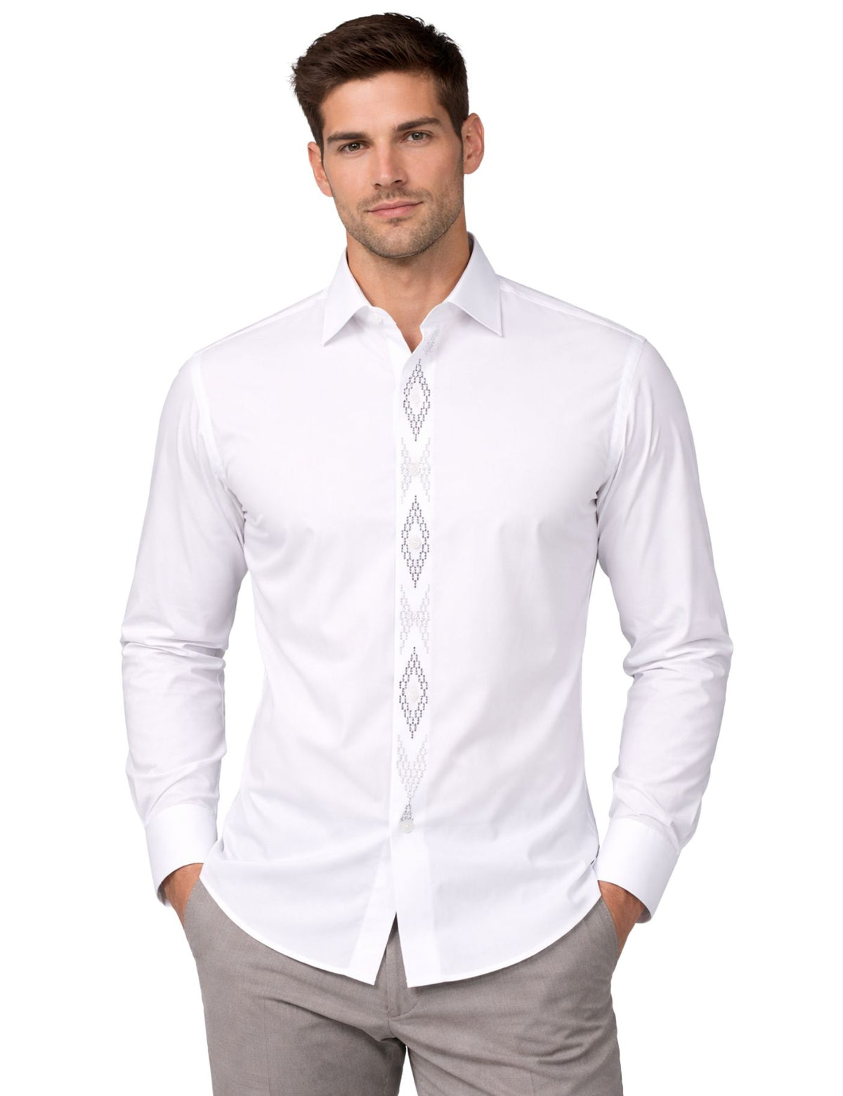Serpico Men’s Dress Shirt.(FFF)