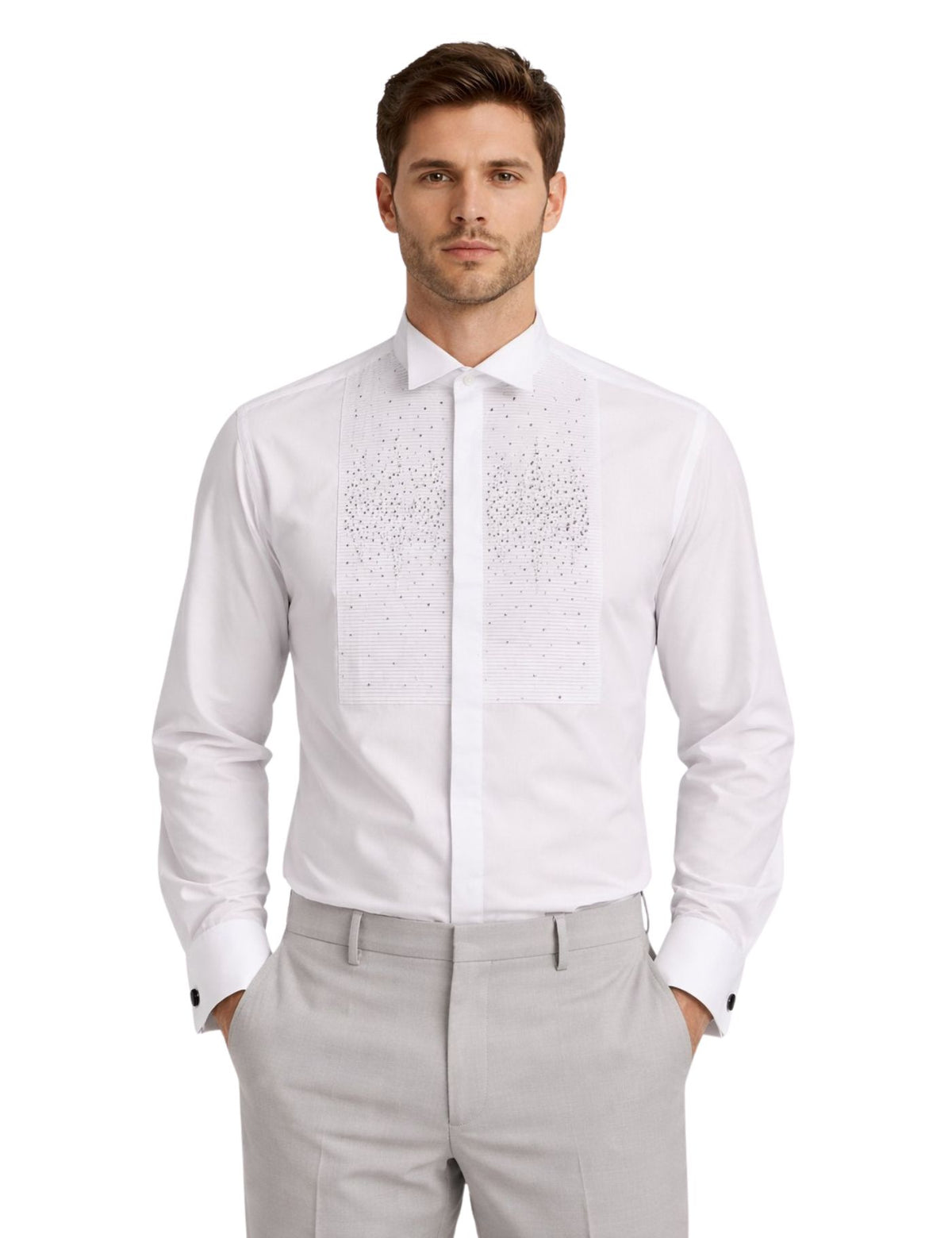 Serpico Men’s Dress Shirt.(FFF)