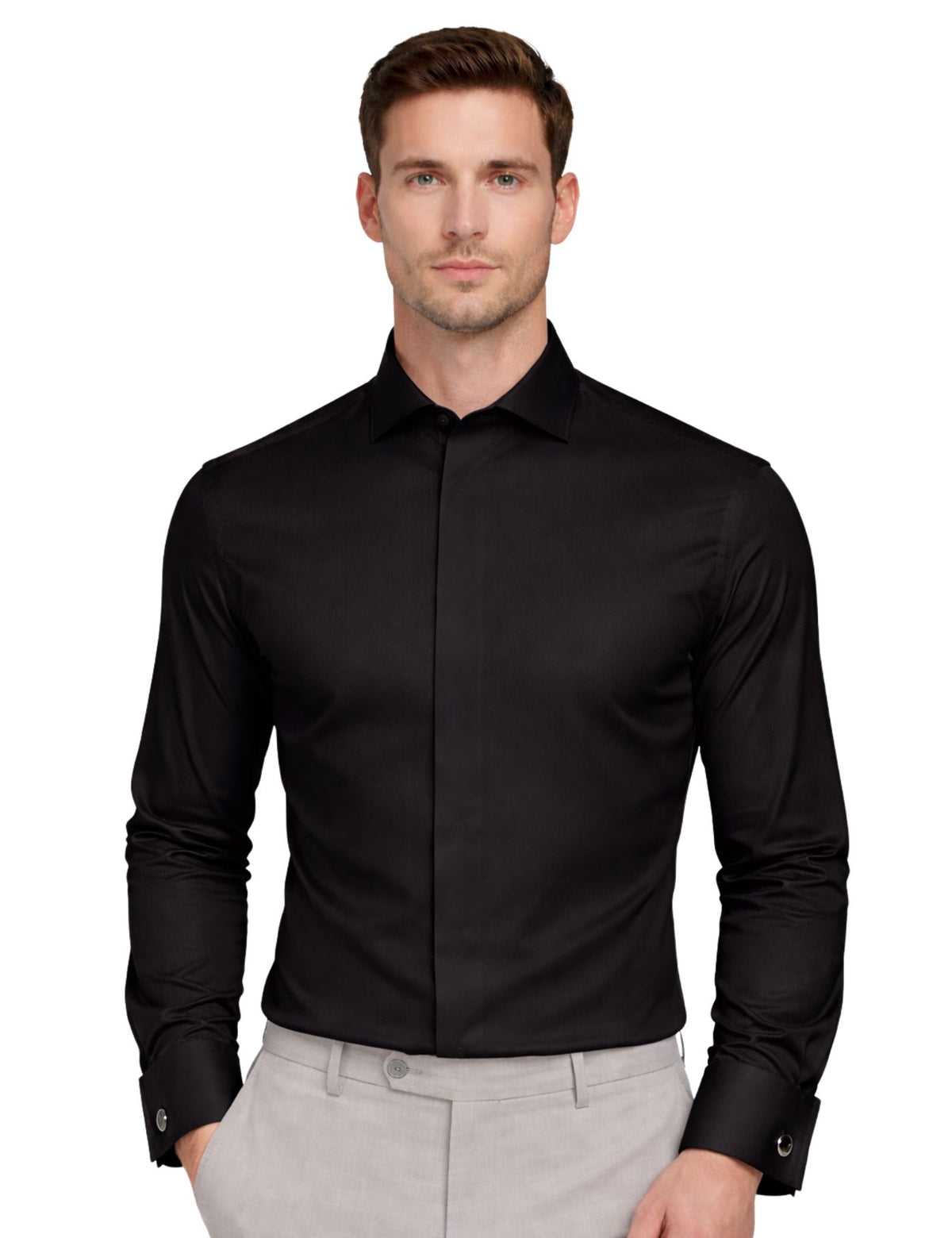 Serpico Men’s Dress Shirt.(FFF)