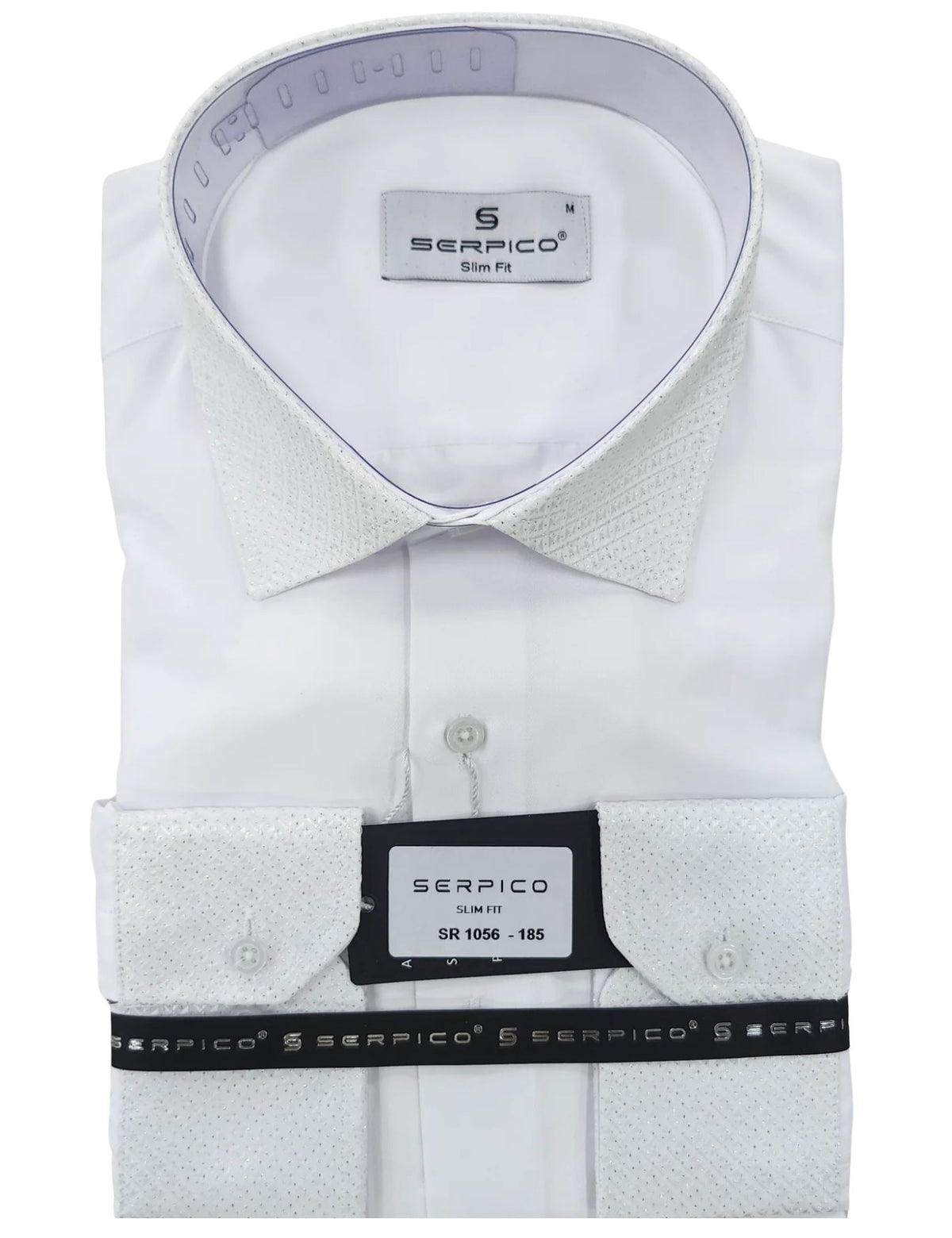 Serpico Men’s Rhinestone Dress Shirt.(FFF)