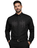Serpico Men’s Rhinestone Dress Shirt.(FFF)