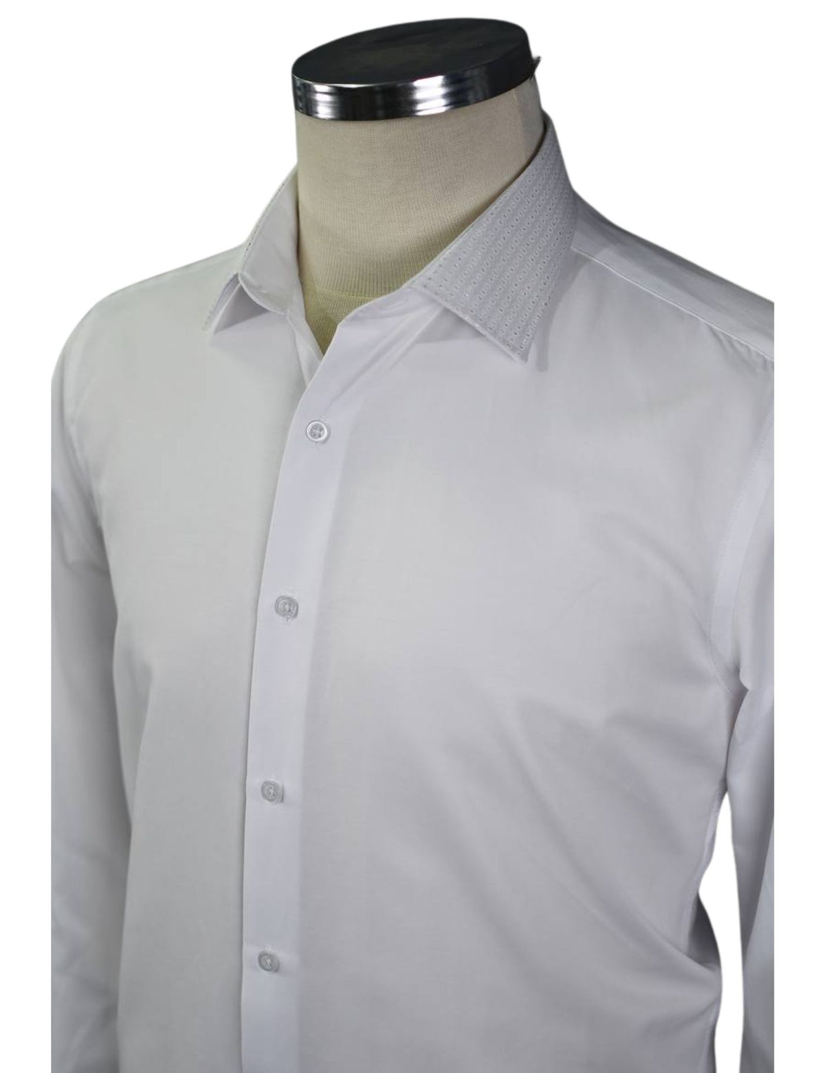 Serpico Men’s Rhinestone Dress Shirt.(FFF)