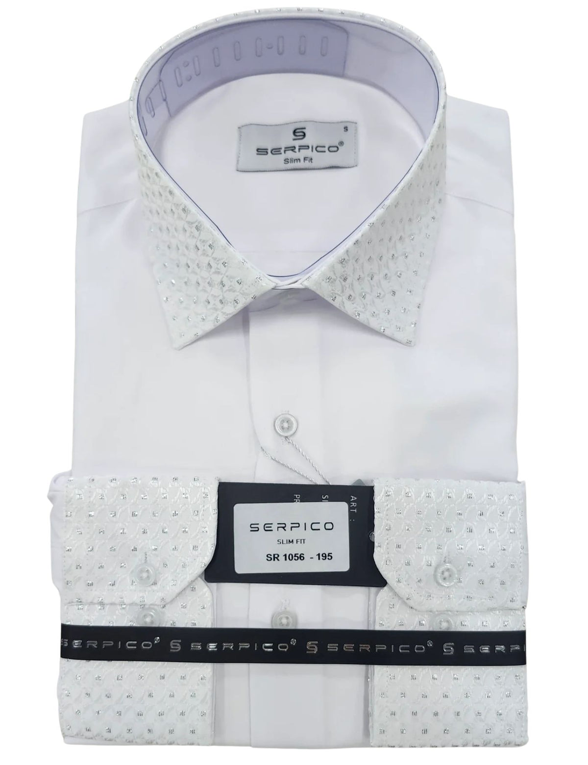 Serpico Men’s Rhinestone Dress Shirt.(FFF)