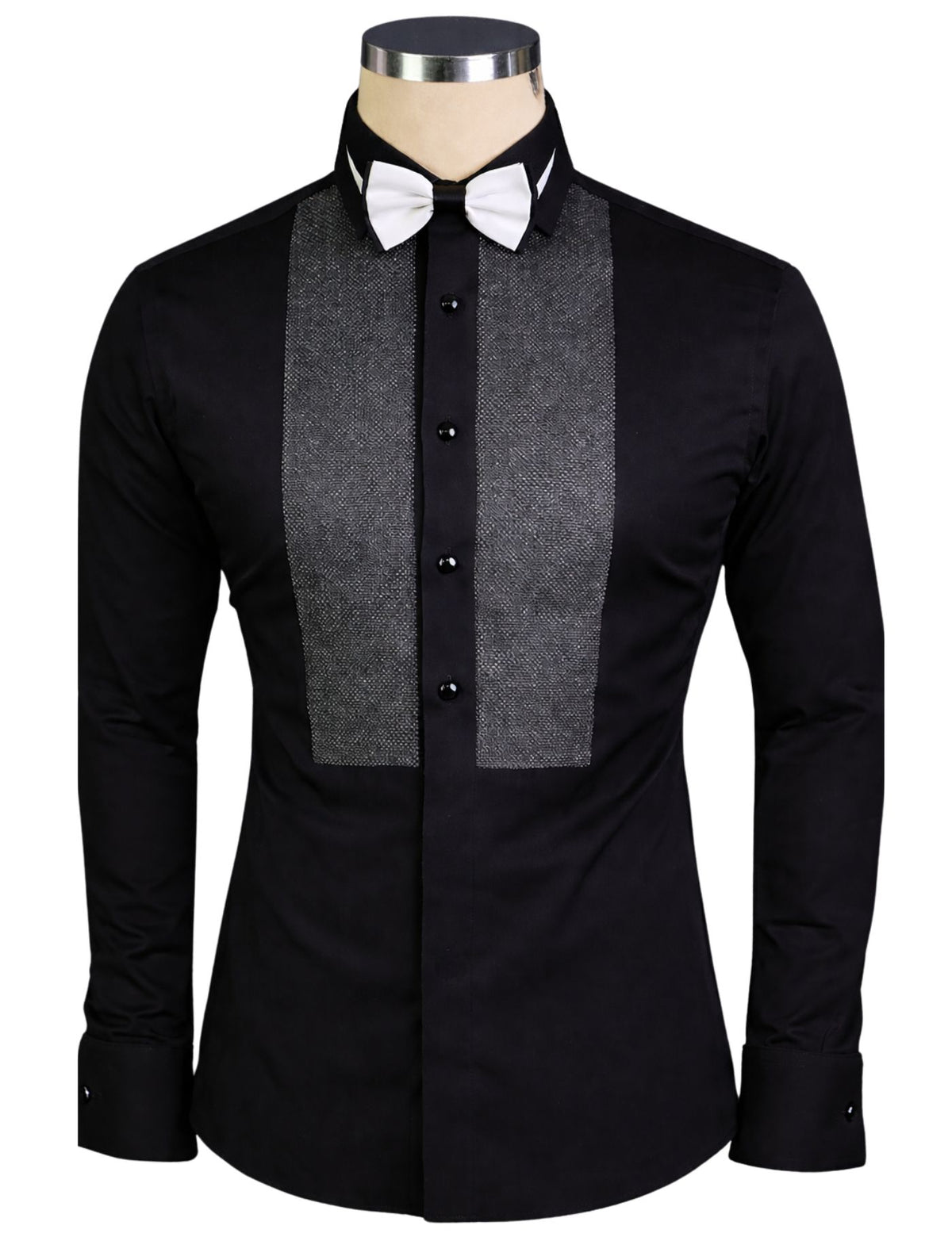 Serpico Men’s Rhinestone Dress Shirt.(FFF)