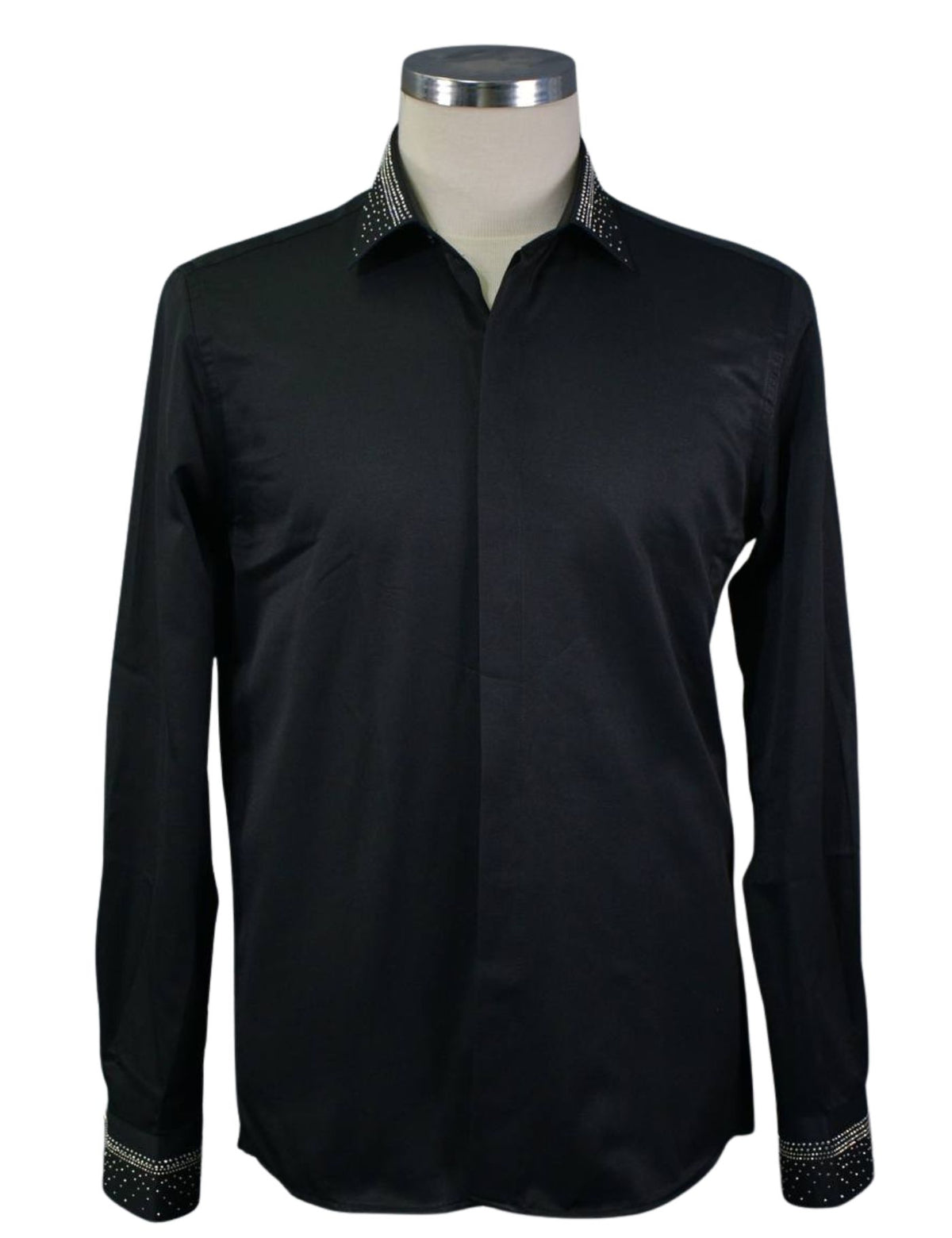 Serpico Men’s Rhinestone Dress Shirt.(FFF)