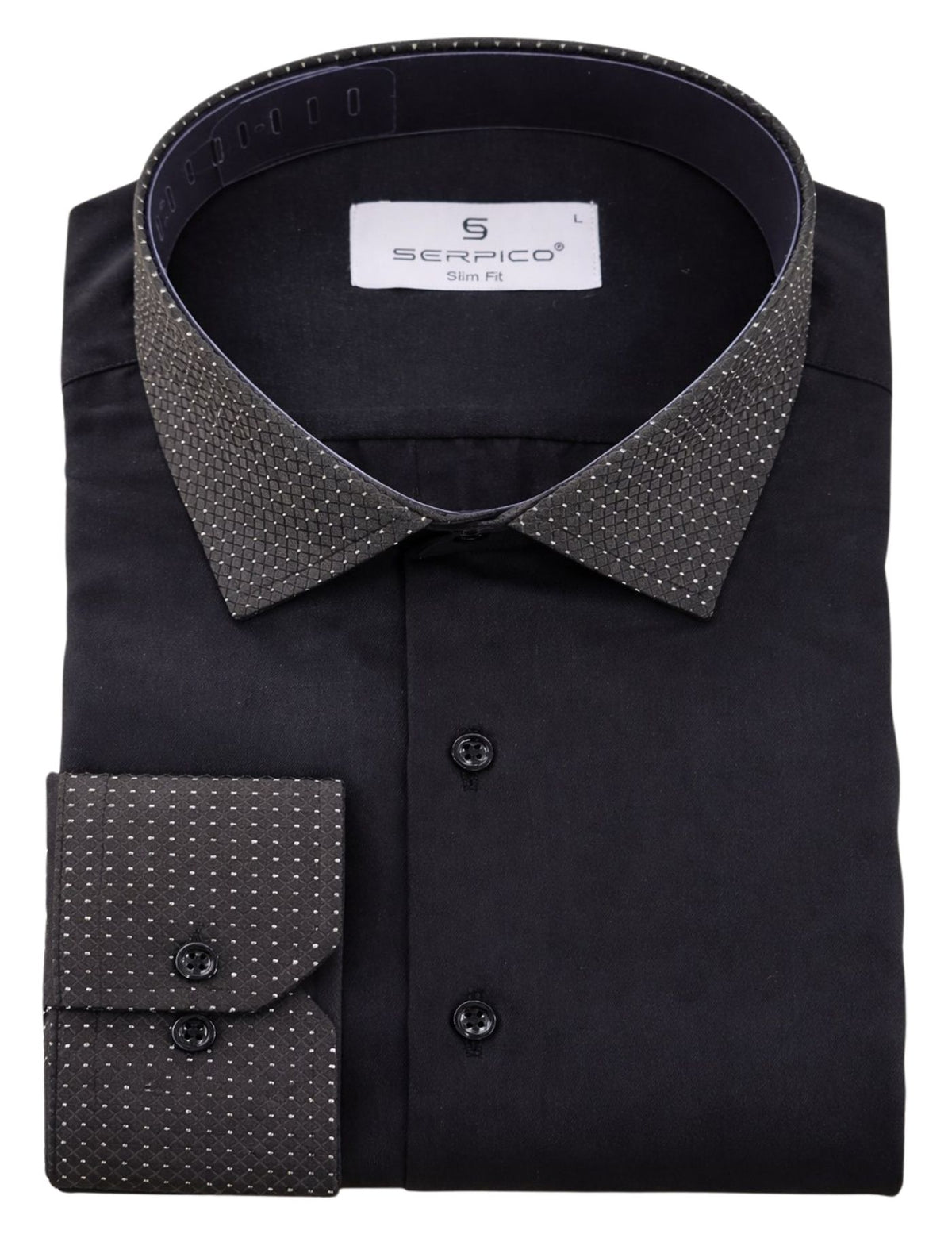 Serpico Men’s Rhinestone Dress Shirt.(FFF)