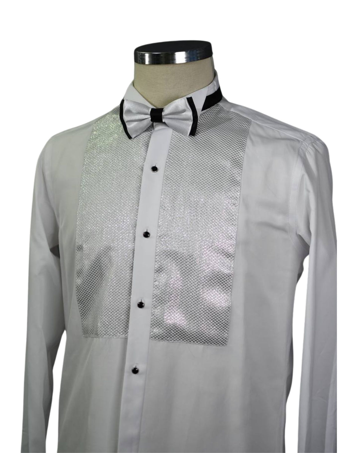 Serpico Men’s Rhinestone Dress Shirt.(FFF)