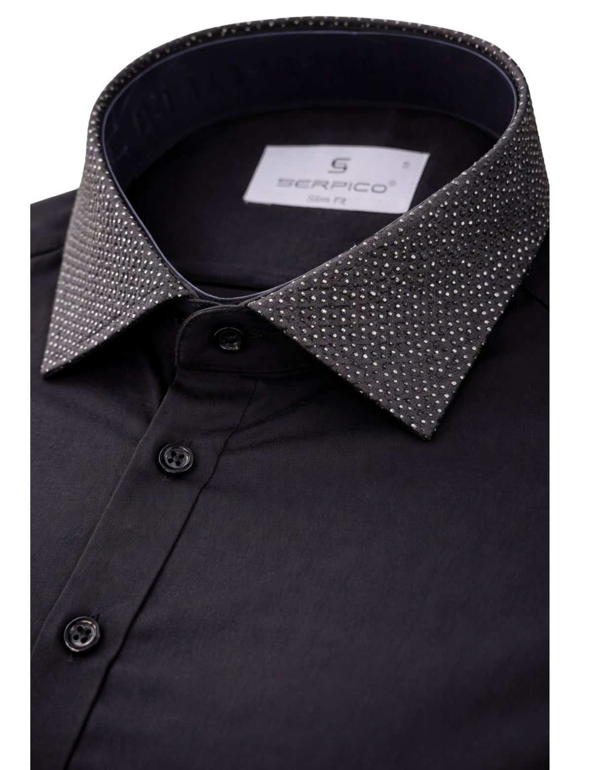Serpico Men’s Rhinestone Dress Shirt.(FFF)
