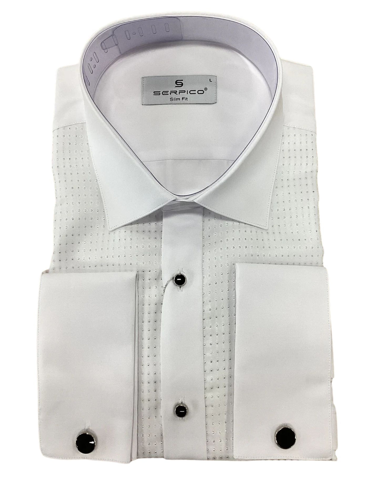 Serpico Men’s Rhinestone Dress Shirt.(FFF)