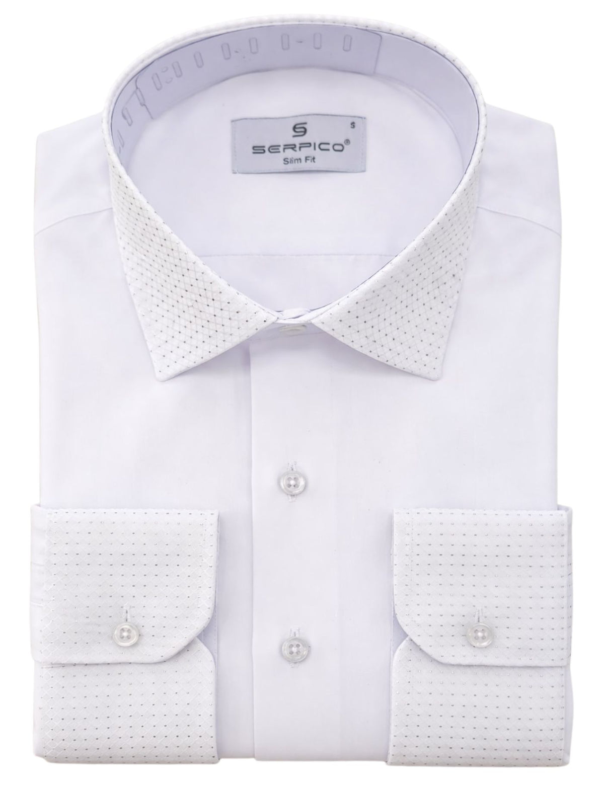 Serpico Men’s Rhinestone Dress Shirt.(FFF)