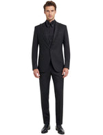 Suit Sartoria Men’s Three-Piece Suit + Bow tie
