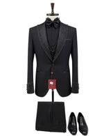 Suit Sartoria Men’s Three-Piece Suit + Bow tie