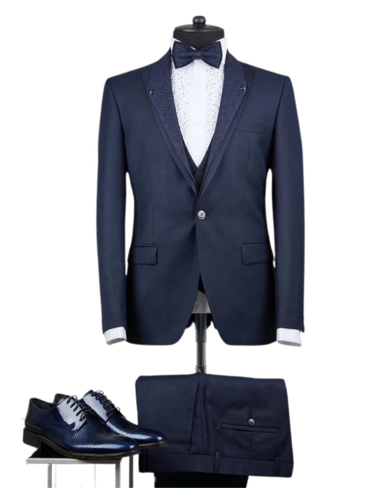 Three-Piece Suit + Bow tie