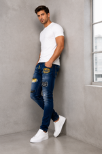 DNM Skinny Fit Jeans Pants.(FFFF)