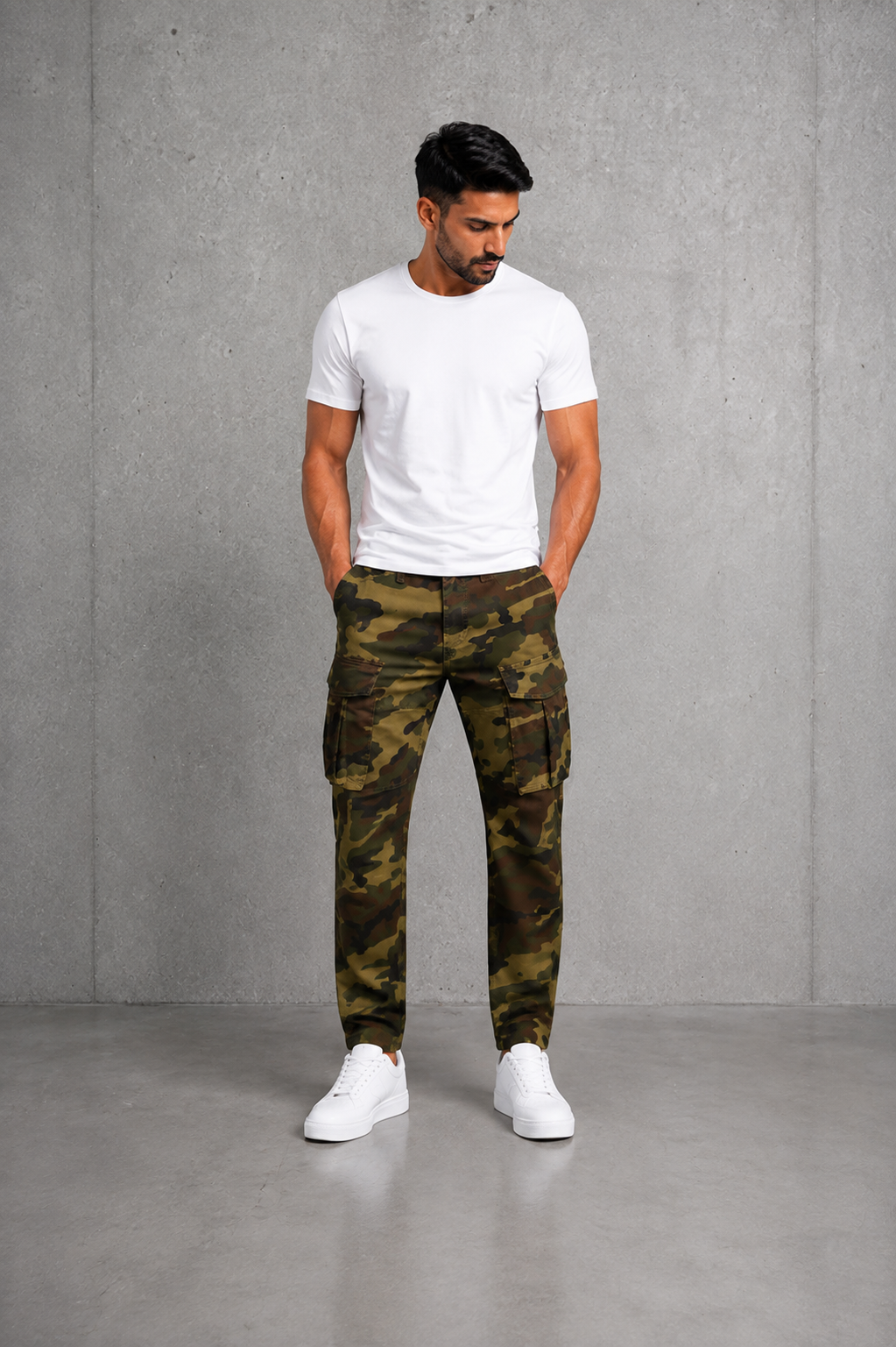 2Y DNM Camo Cargo Pants