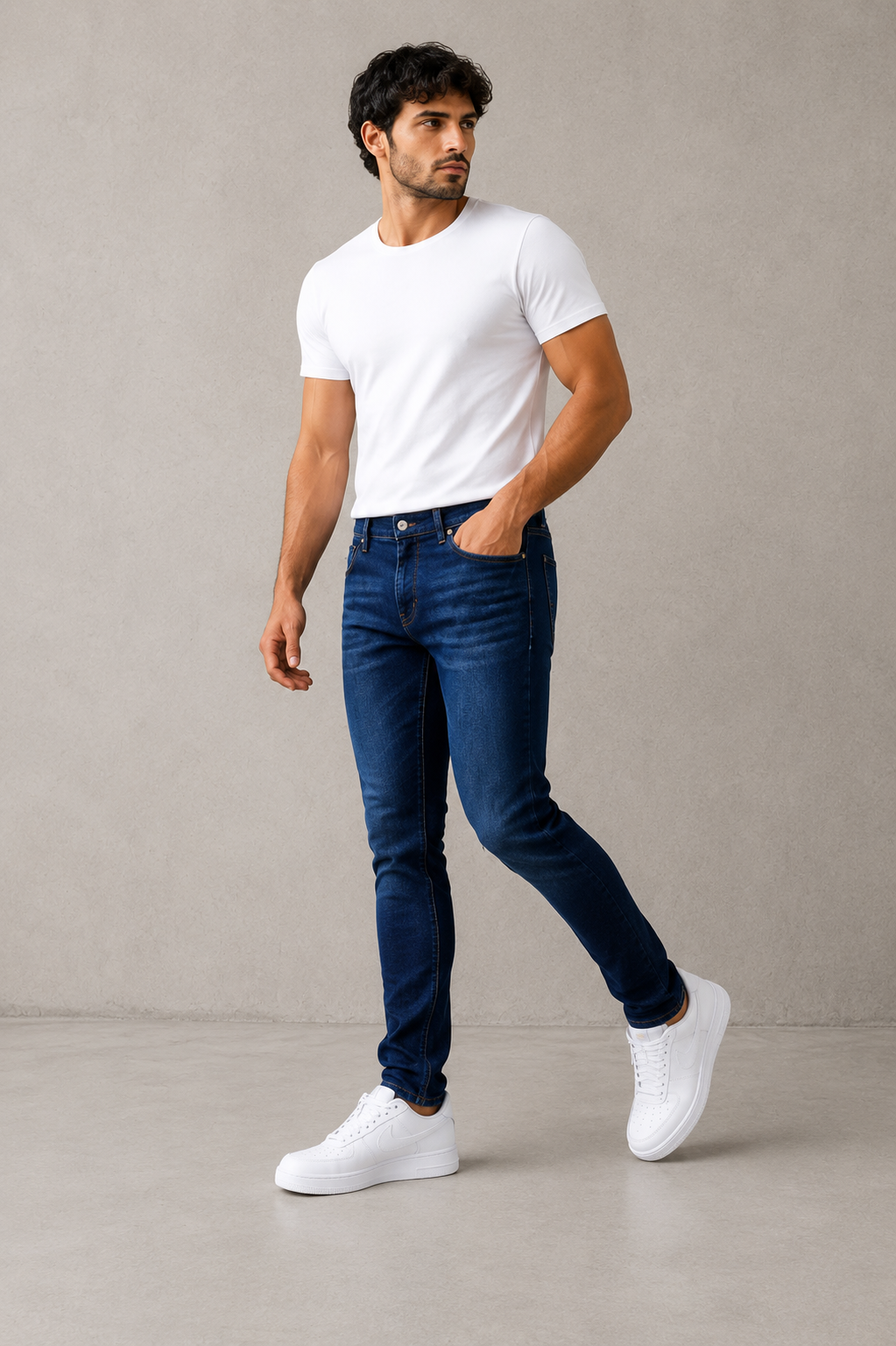 DNM Regular Fit Jeans Pants.(FFFF)