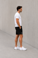 Men’s Denim Drawstring Shorts.(FFFF)