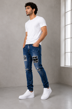 DNM Skinny Fit Jeans Pants.(FFFF)