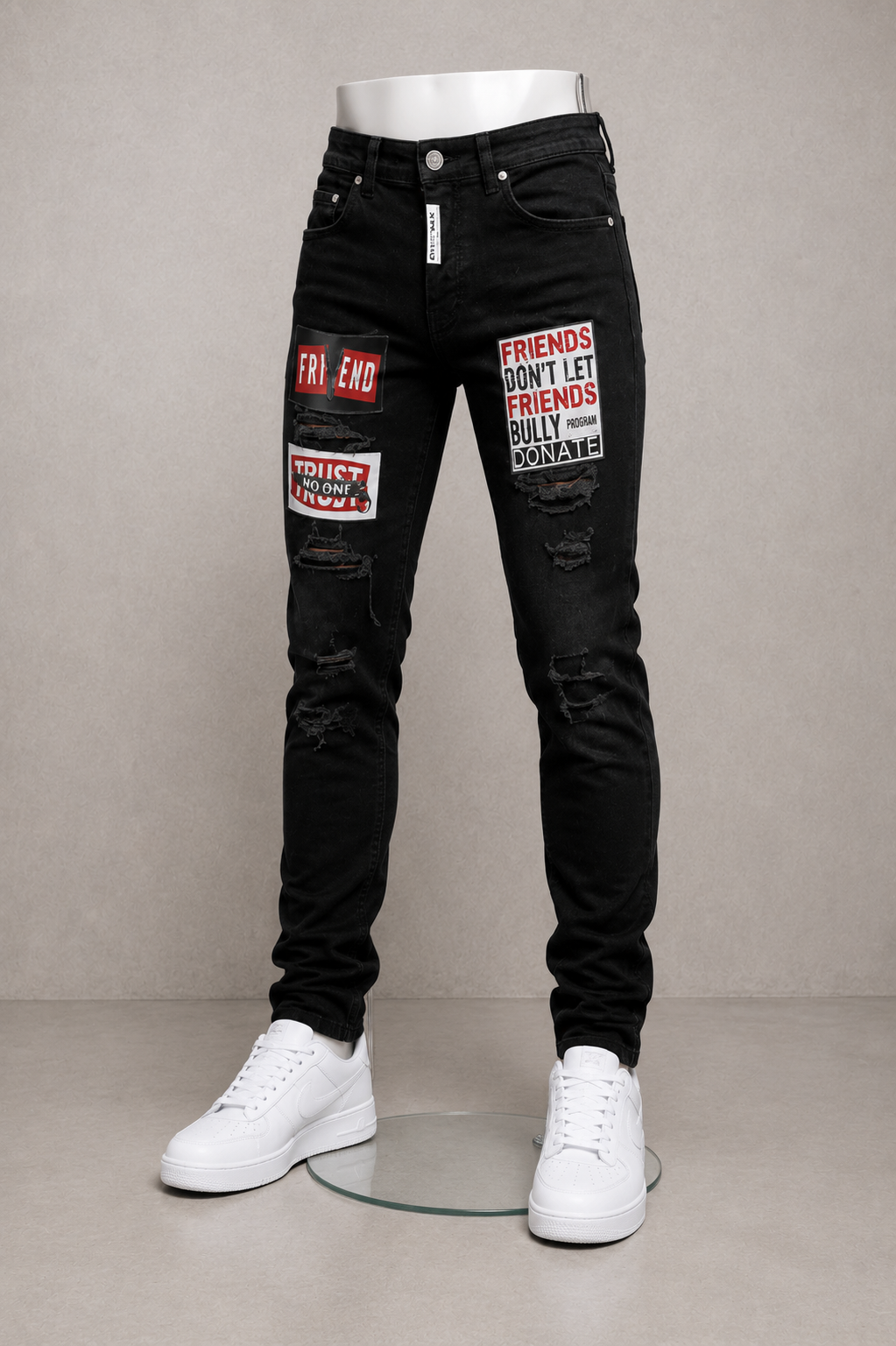 DNM Skinny Fit Jeans pants.(FFFF)