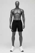 Men’s Denim Drawstring Shorts.(FFFF)