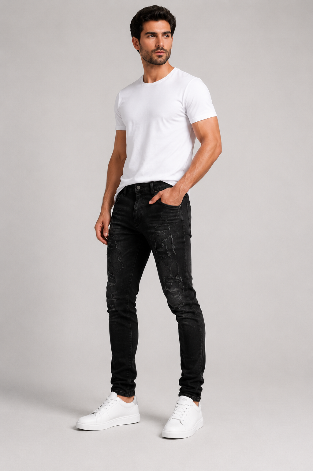 Integral denim Jeans Pants.(FFFF)