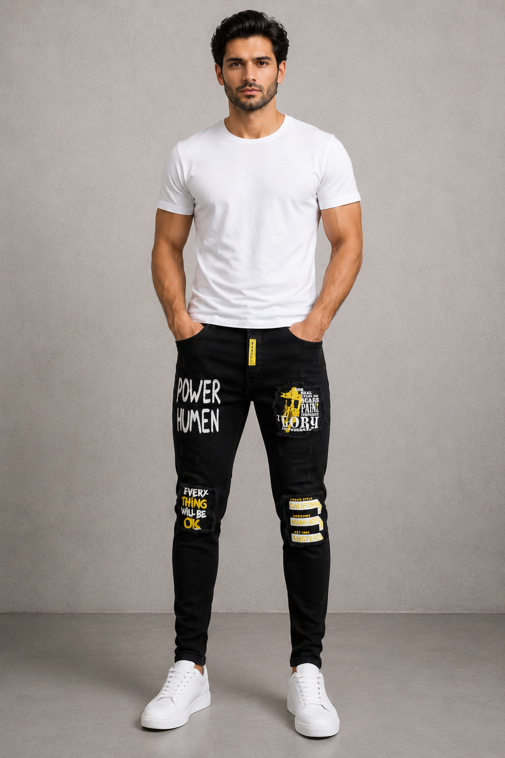 DW Skinny Fit Jeans Pants.(FFFF)