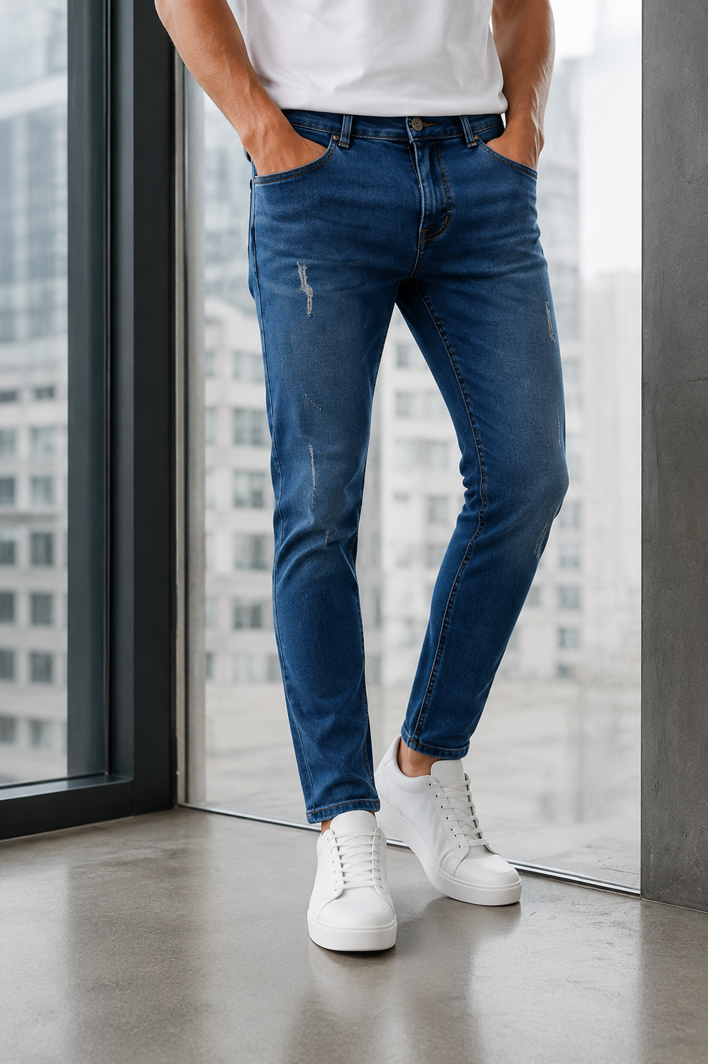 2Y Premium Skinny Fit Jeans Pants.(FFFF)