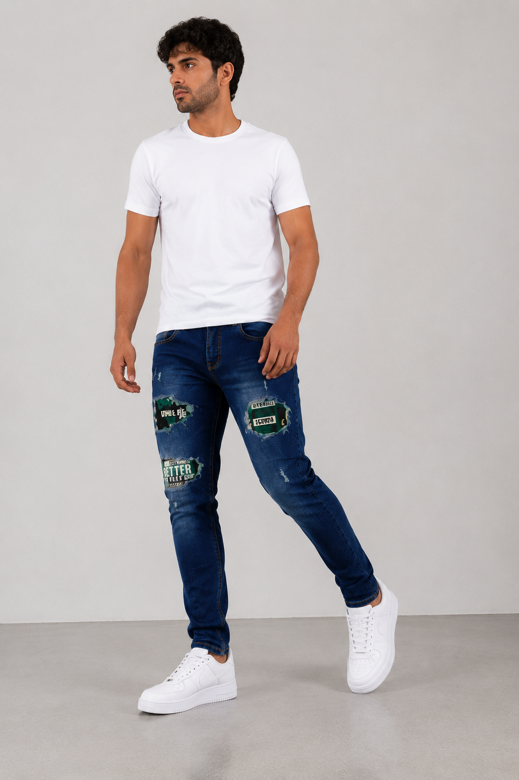 DNM Skinny Fit Jeans pants.(FFFF)