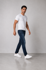 Men’s Fashion Denim Jeans – Indigo Blue.(FFFF)