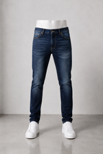 Men’s Fashion Denim Jeans – Indigo Blue.(FFFF)